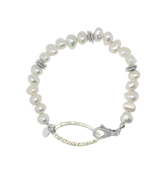 Organic Pearl Bracelet