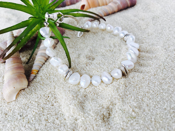 Organic Pearl Bracelet