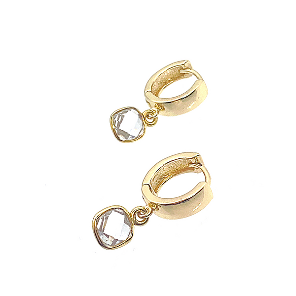Gold Filled Huggie Earrings
