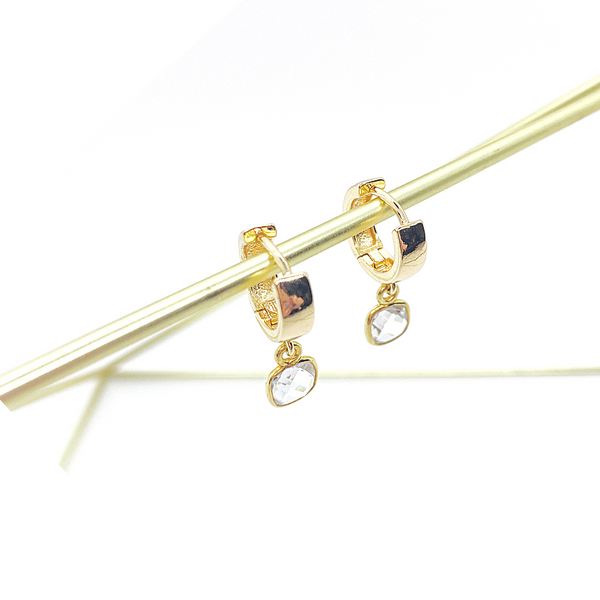Gold Filled Huggie Earrings