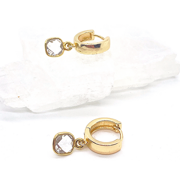 Gold Filled Huggie Earrings