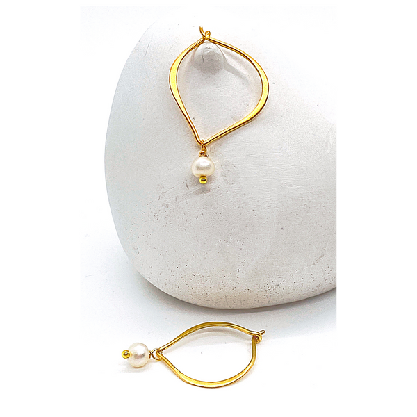 Pearl Marquise Earrings