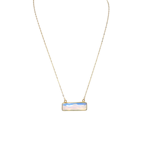 Opalite Bar Necklace