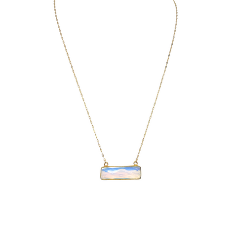 Opalite Bar Necklace