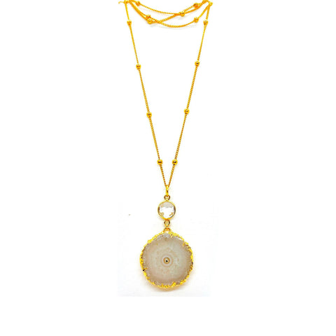Solar Quartz Necklace