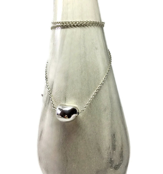 Sterling Nugget Necklace