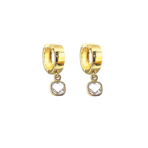 Gold Filled Huggie Earrings