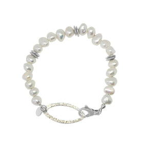 Organic Pearl Bracelet