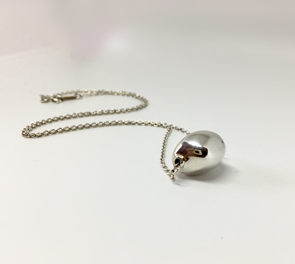 Sterling Nugget Necklace