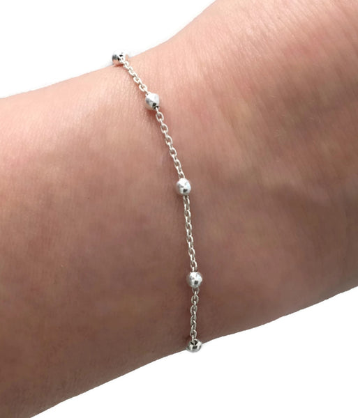 Sterling Ball Chain Bracelet