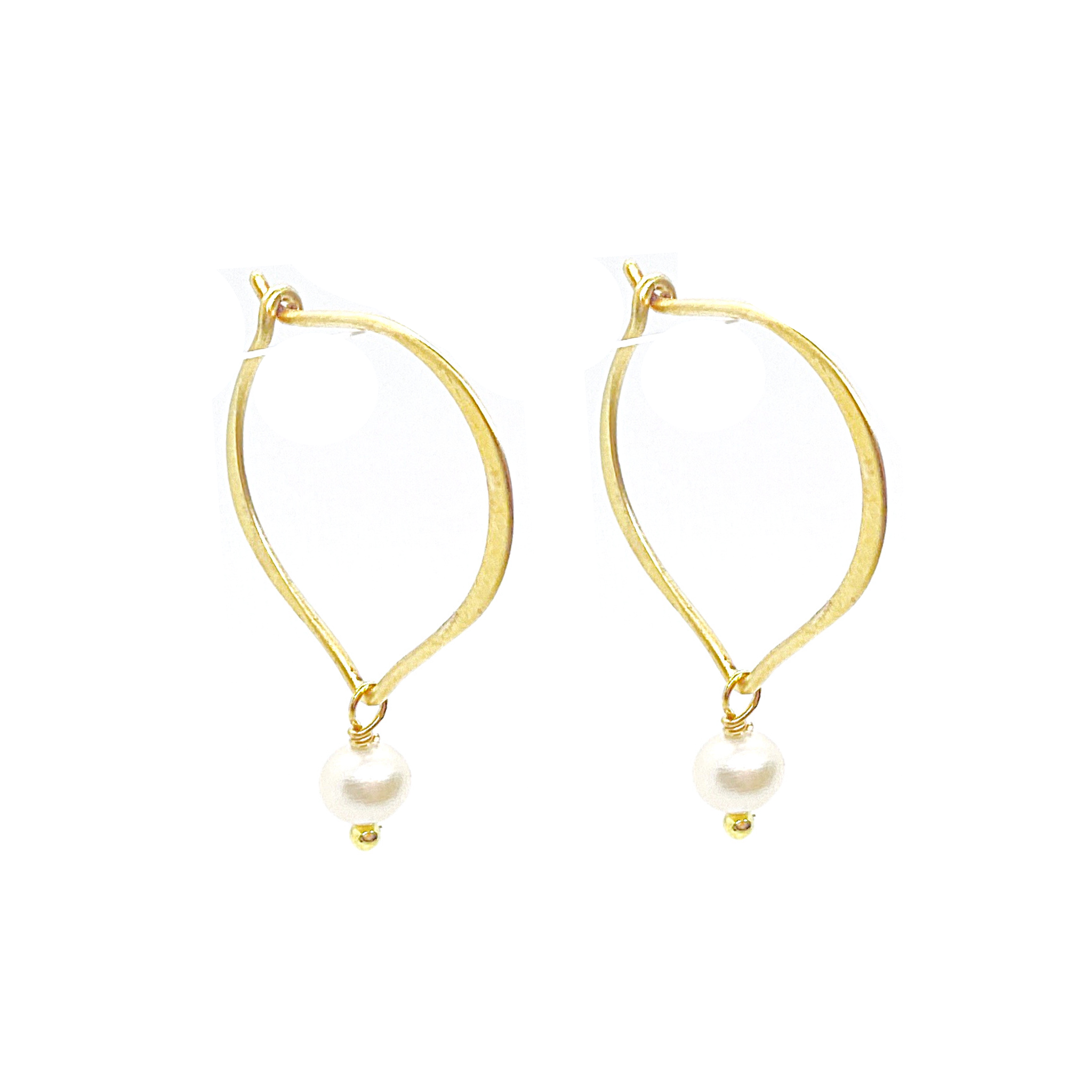 Pearl Marquise Earrings