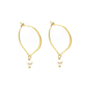 Pearl Marquise Earrings