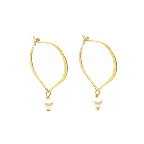 Pearl Marquise Earrings
