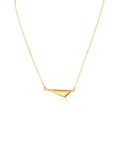 Geometric Gold Filled Necklace