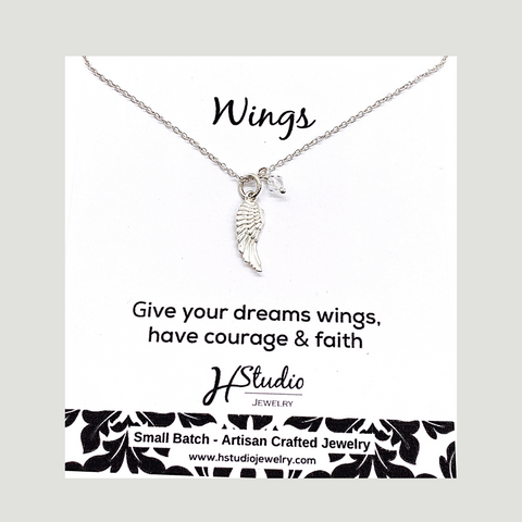 Angel Wing Necklace - Gifts with Meaning